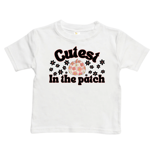 Toddler Girl's T-shirt | Cotton | Sizes 2T to 5/6T | Cutest Pumpkin | FINAL SALE