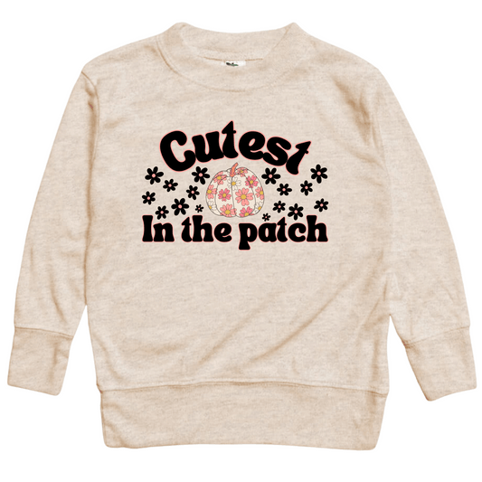 Toddler Girl's Long Sleeves Shirt | Ultra Soft |  Sizes 2T-5T | Cutest Pumpkin | FINAL SALE