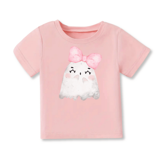 Toddler T-shirt | Cotton | Sizes 2T to 5T | Cute Ghost | FINAL SALE