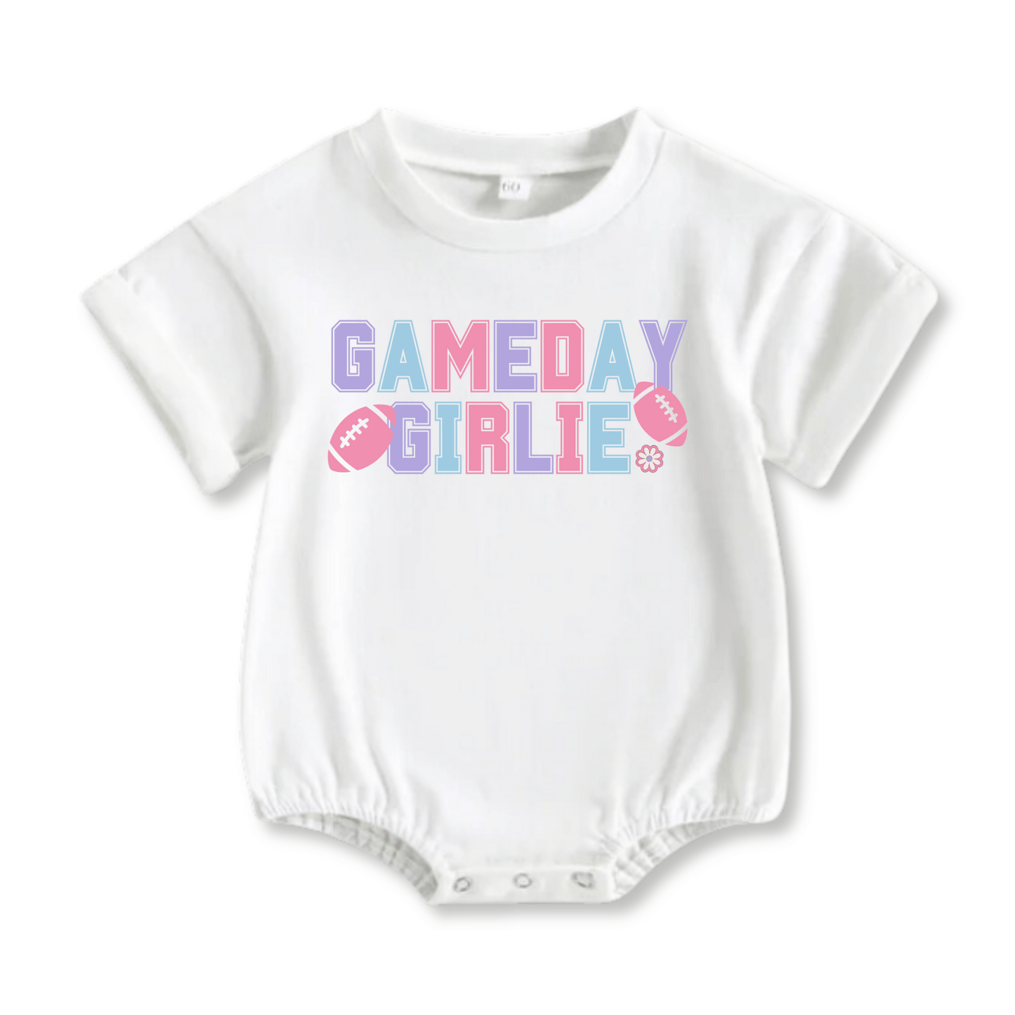 Baby & Toddler Romper | Sizes 3-6m up to 18-24m | Gameday Girlie