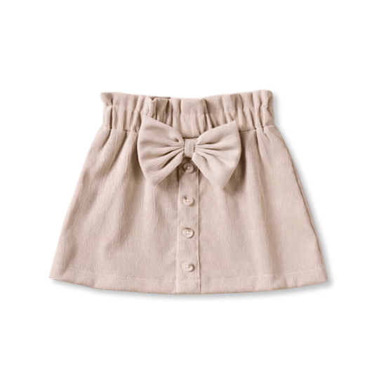 Baby & Toddler Skirt | Corduroy | Sizes 12-24m to 5T | Beige