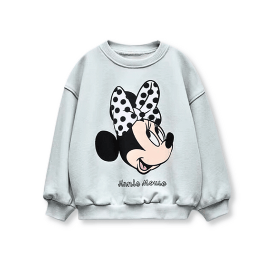 Toddler Pullover | 12-18m to 4T | Minnie Blue & Black