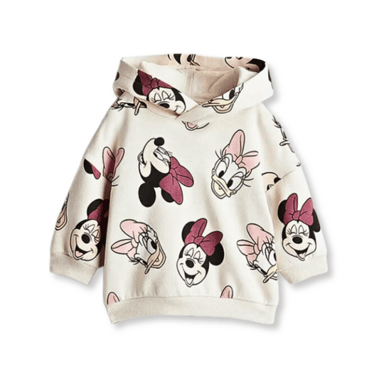 Toddler Hoodie Pullover | 9-12m to 4T | Minnie & Daisy