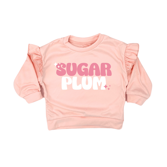 Baby & Toddler Sweatshirt | Sizes 9-12m to 5T | Sugar Plum