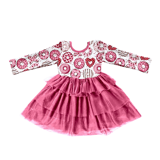 Baby & Toddler Dress | 6-12m to 4T | Donuts & Tutus | Runs Big Size Down FINAL SALE