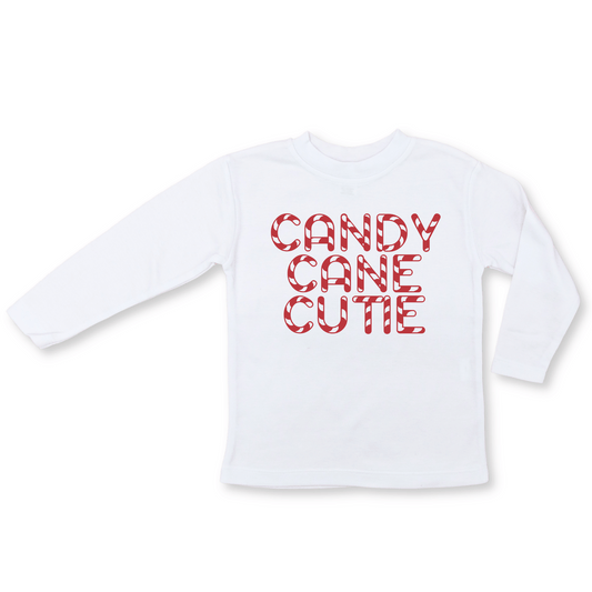 Toddler Girl's & Boy's T-shirt | 100% Cotton | Sizes 2T to 5/6T | Candy Cane Cutie