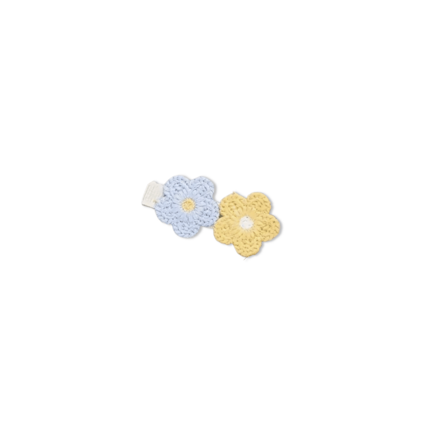 Baby & Toddler Clip | Daisies | Mini | Blue & Yellow | FINAL SALE