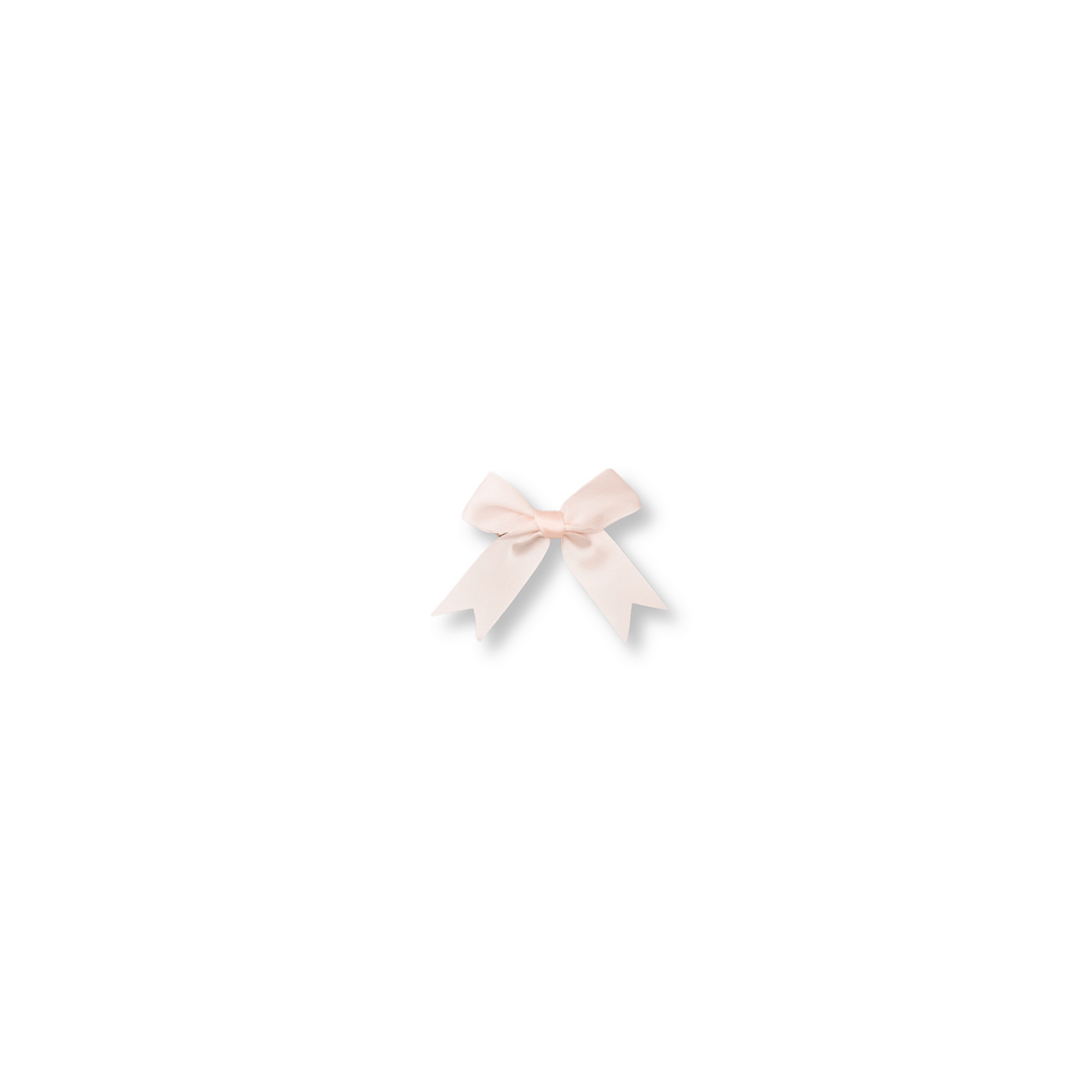 Baby & Toddler Bow | Clip in Hairbow | Medium Bow | Ivory | mclip