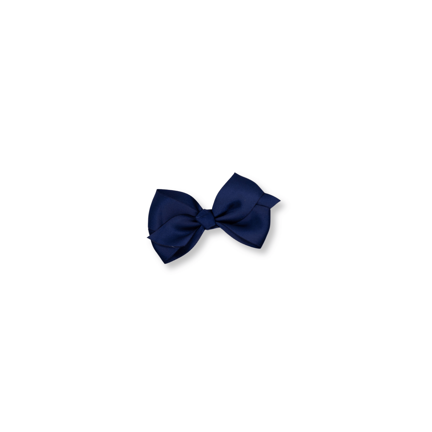 Baby Bow | Clip in Hairbow | Small Bow | Navy | FINAL SALE