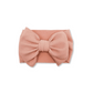 Baby Head Wrap | Fits 3-12m+ | Oversized Bow | Salmon Pink | swb