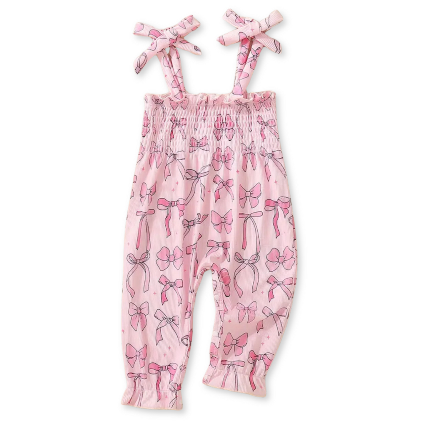 PRE-ORDER Spring Jumpsuit | Sizes 3-6m to 18-24m | Dainty Bows